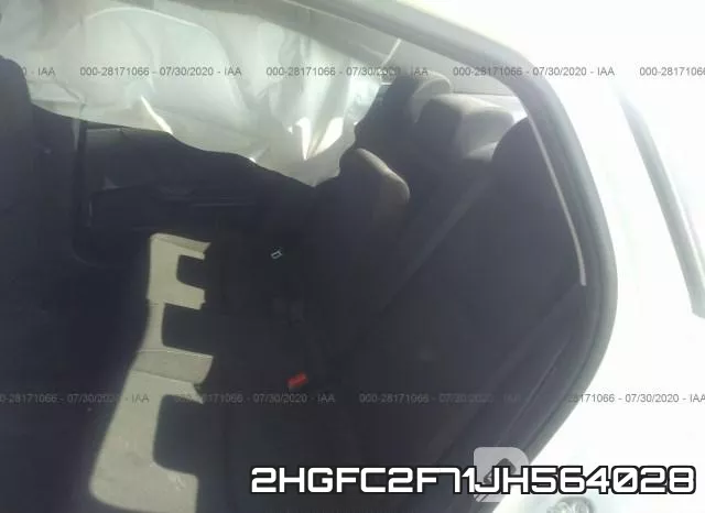 2HGFC2F71JH564028 фото 9