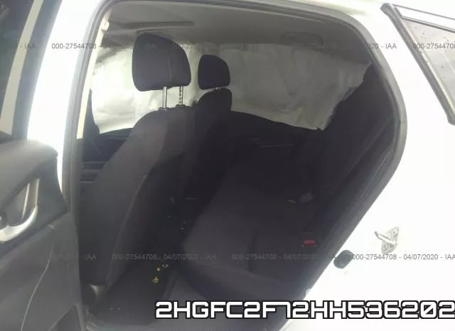 2HGFC2F72HH536202 фото 9