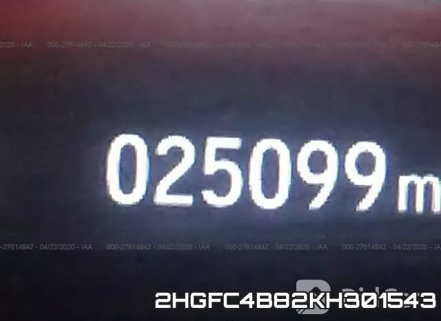 2HGFC4B82KH301543 фото 8