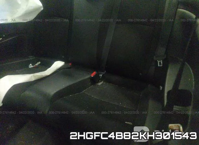 2HGFC4B82KH301543 фото 9