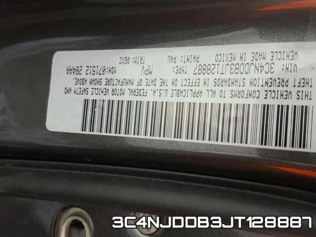 3C4NJDDB3JT128887 фото 2