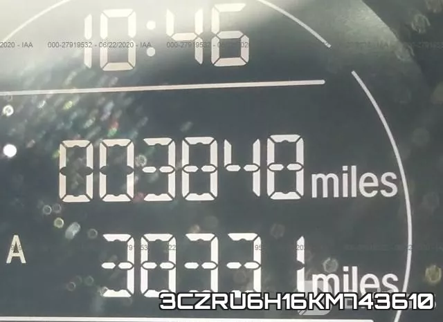 3CZRU6H16KM743610 фото 8