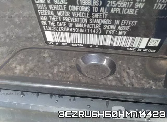 3CZRU6H50HM714423 фото 10