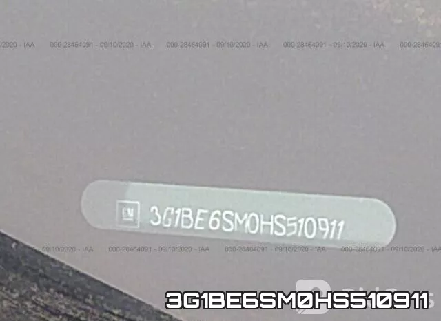3G1BE6SM0HS510911 фото 10