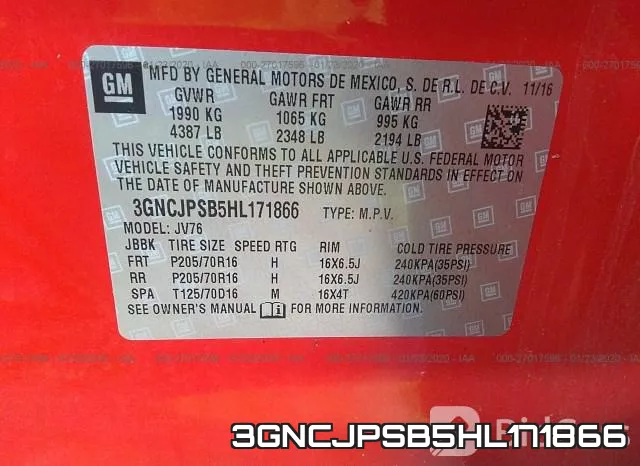3GNCJPSB5HL171866 фото 10