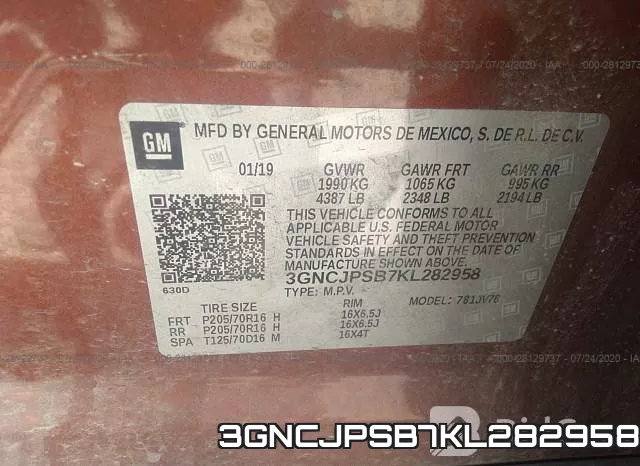 3GNCJPSB7KL282958 фото 10