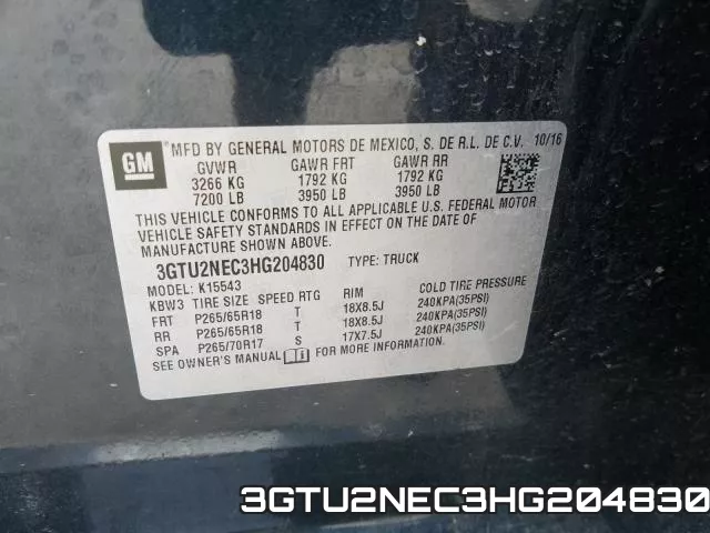 3GTU2NEC3HG204830 фото 2