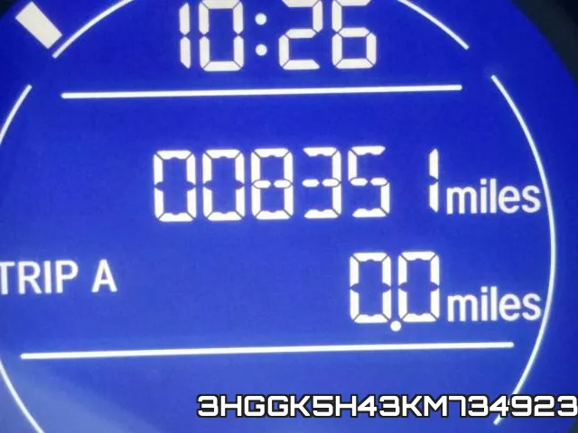 3HGGK5H43KM734923 фото 9