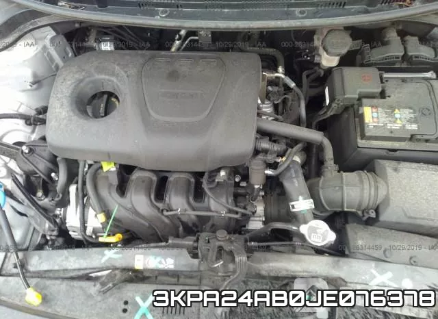 3KPA24AB0JE076378 фото 2