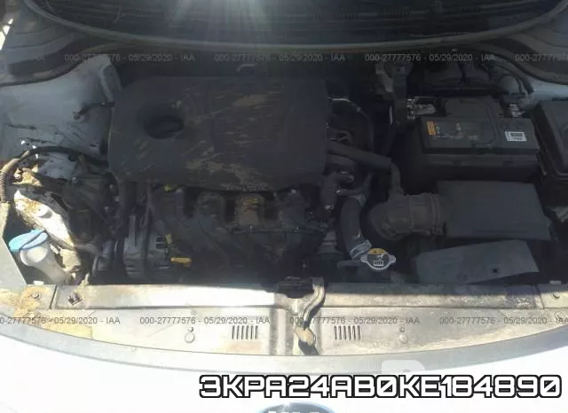 3KPA24AB0KE184890 фото 2