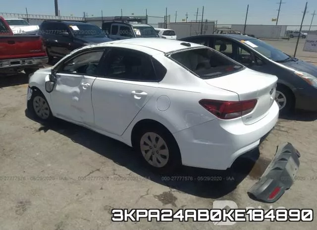 3KPA24AB0KE184890 фото 4