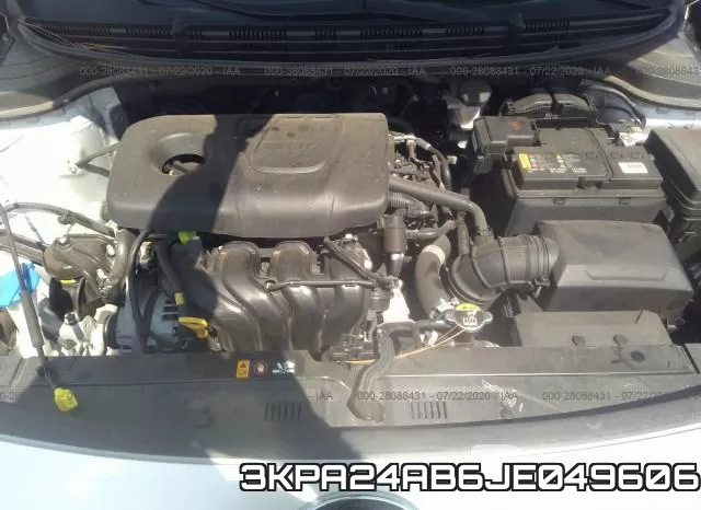 3KPA24AB6JE049606 фото 2