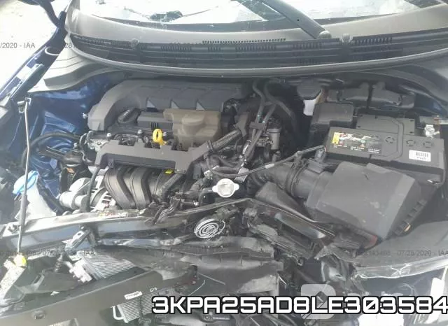 3KPA25AD8LE303584 фото 2
