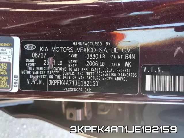 3KPFK4A71JE182159 фото 2