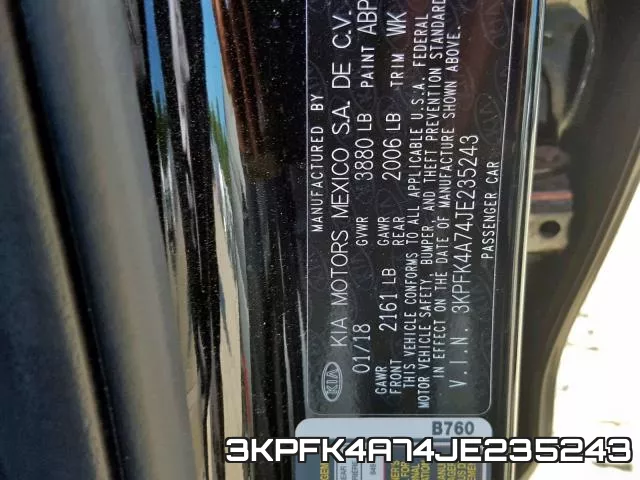 3KPFK4A74JE235243 фото 2