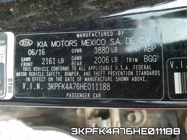 3KPFK4A76HE011188 фото 2