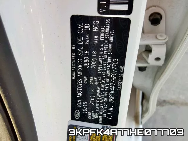 3KPFK4A77HE077703 фото 2