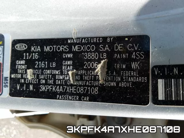 3KPFK4A7XHE087108 фото 2