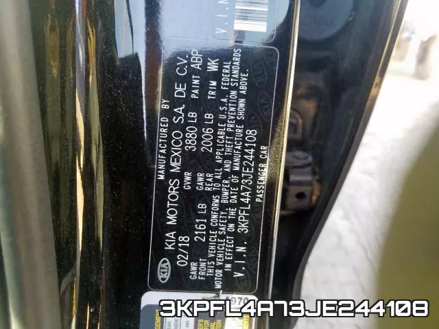 3KPFL4A73JE244108 фото 2