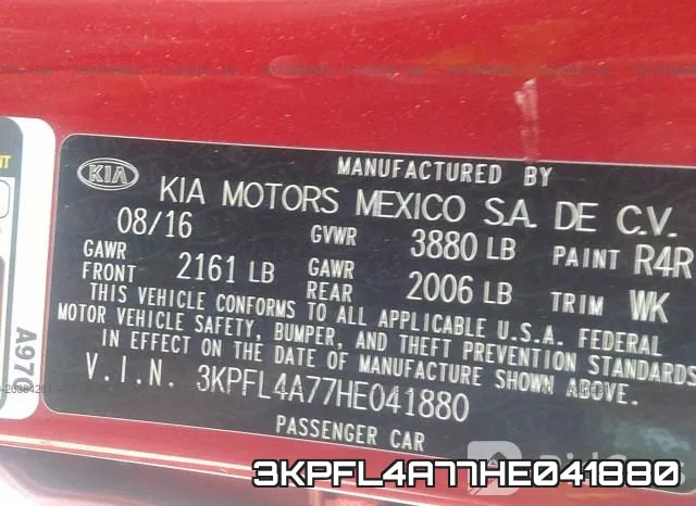 3KPFL4A77HE041880 фото 10