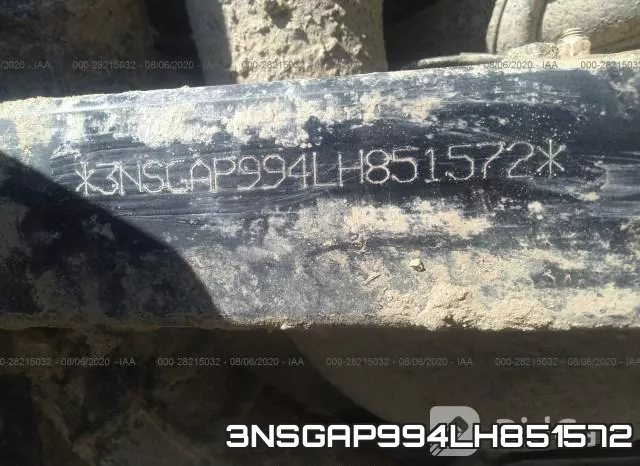 3NSGAP994LH851572 фото 2