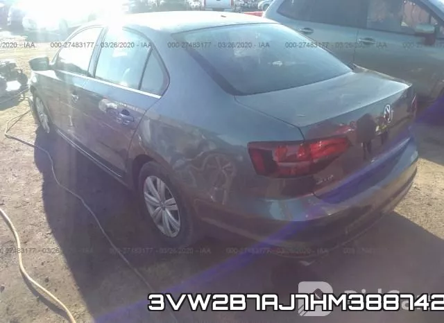 3VW2B7AJ7HM388742 фото 4