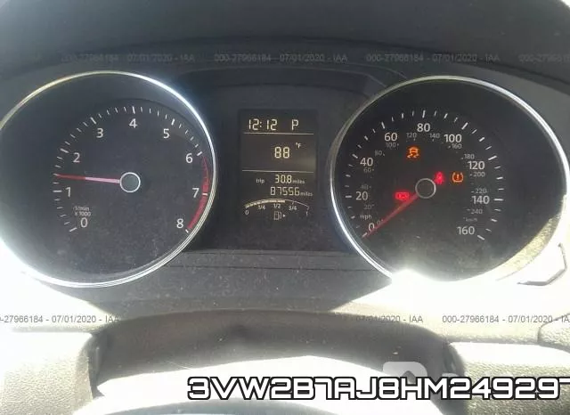 3VW2B7AJ8HM249297 фото 8
