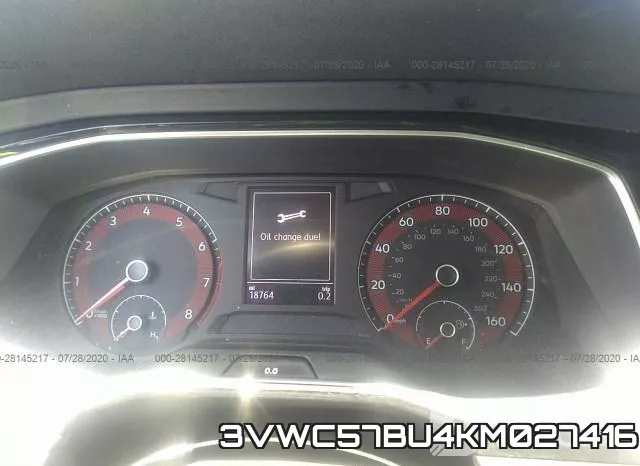 3VWC57BU4KM027416 фото 8