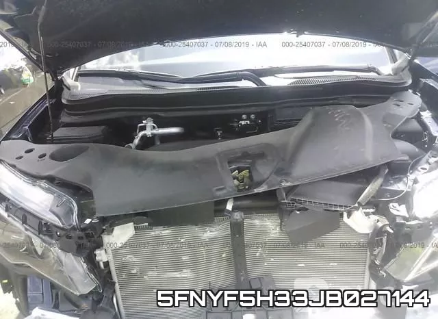 5FNYF5H33JB027144 фото 2
