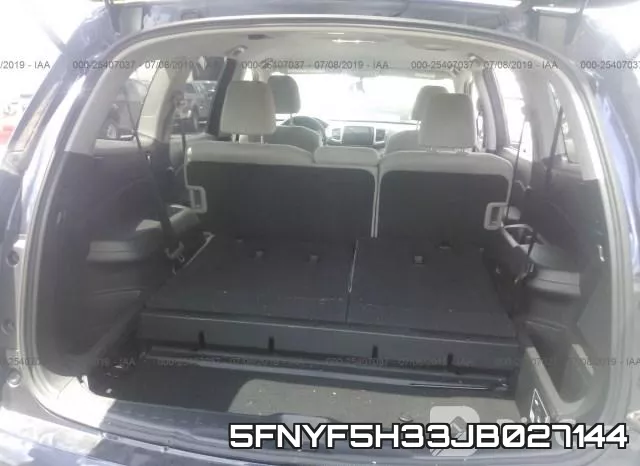 5FNYF5H33JB027144 фото 7