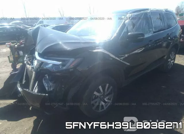 5FNYF6H39LB038271 фото 3