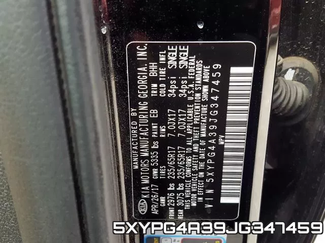 5XYPG4A39JG347459 фото 2