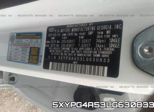 5XYPG4A53LG630833 фото 10