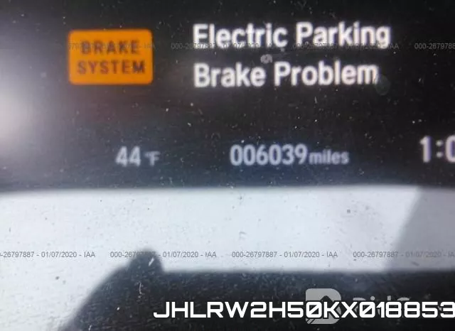 JHLRW2H50KX018853 фото 8
