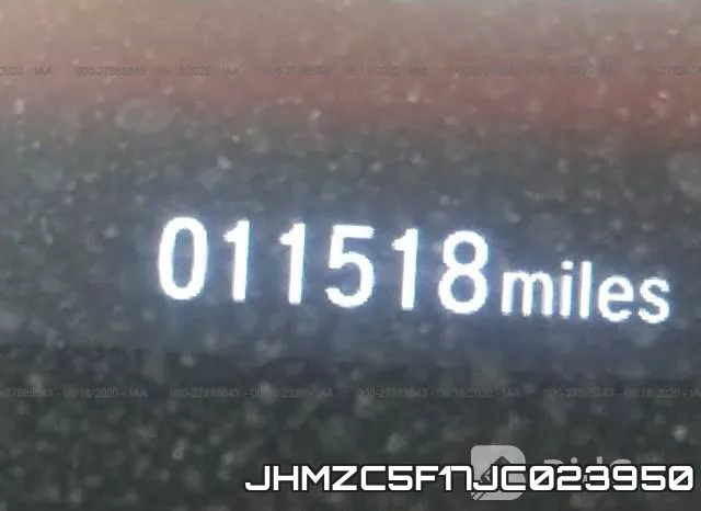 JHMZC5F17JC023950 фото 8