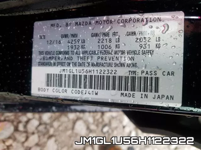 JM1GL1U56H1122322 фото 2