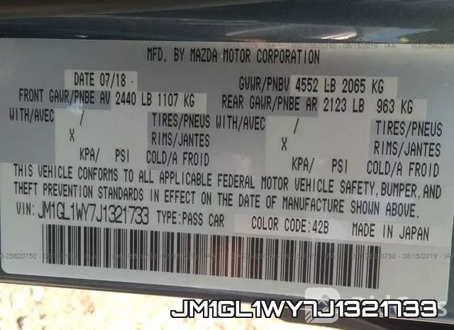 JM1GL1WY7J1321733 фото 10