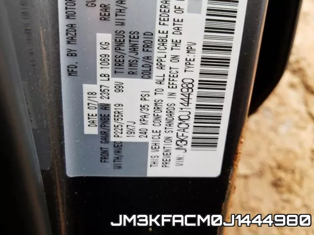 JM3KFACM0J1444980 фото 2