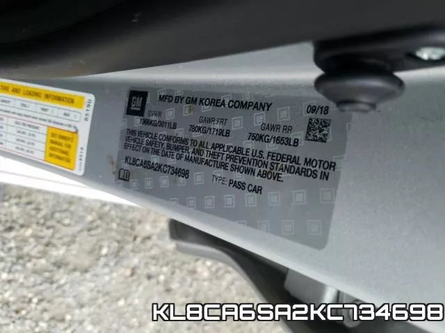 KL8CA6SA2KC734698 фото 2