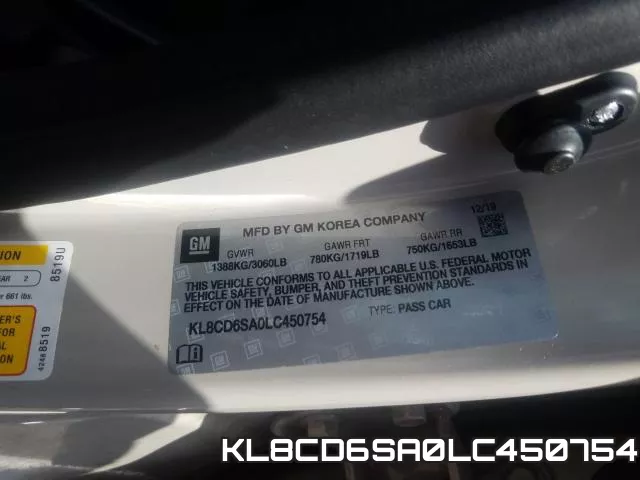 KL8CD6SA0LC450754 фото 2
