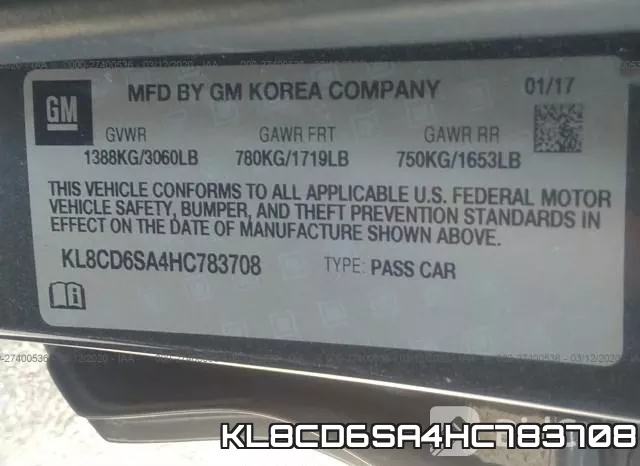 KL8CD6SA4HC783708 фото 10