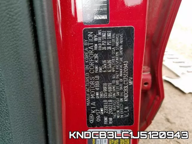 KNDCB3LC1J5120943 фото 2