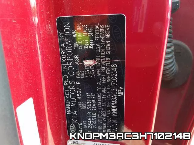 KNDPM3AC3H7102148 фото 2