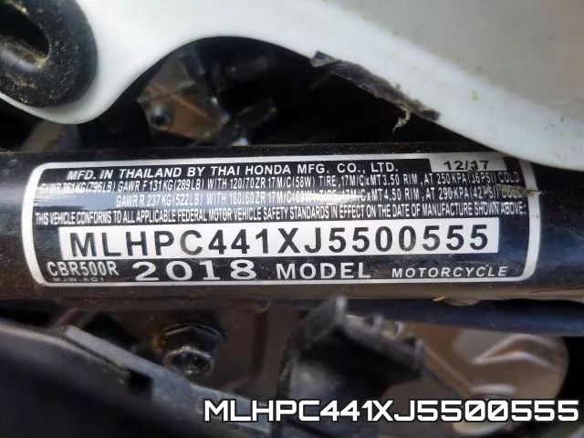MLHPC441XJ5500555 фото 2