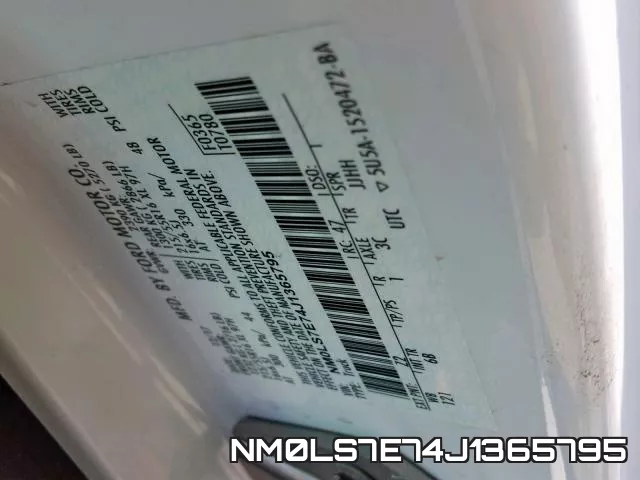 NM0LS7E74J1365795 фото 2