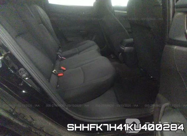 SHHFK7H41KU400284 фото 9