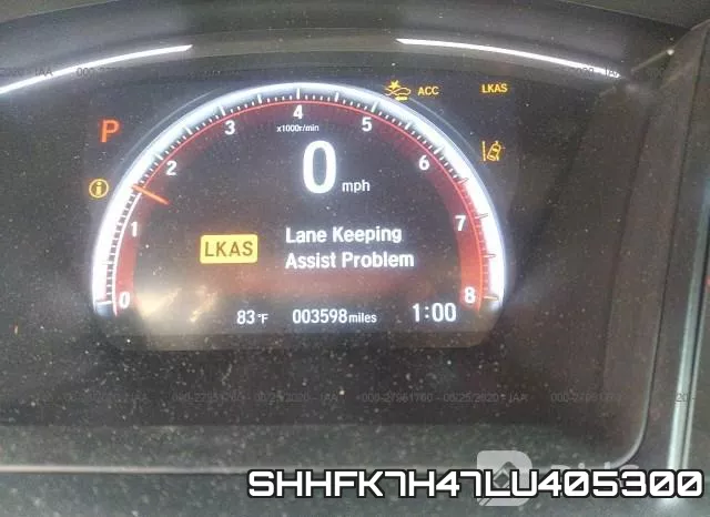 SHHFK7H47LU405300 фото 8
