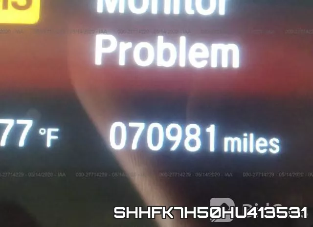 SHHFK7H50HU413531 фото 8