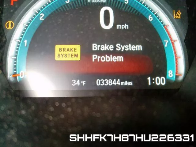 SHHFK7H87HU226331 фото 9