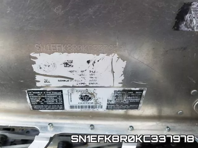 SN1EFK8R0KC337978 фото 2